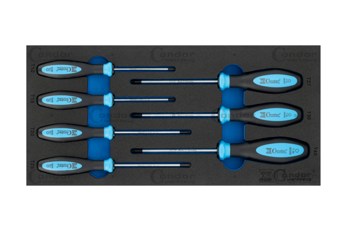 modul – šroubováky Torx, Xcess Performance, 7 dílů, velikost 1/3 - Hlavní obrázek