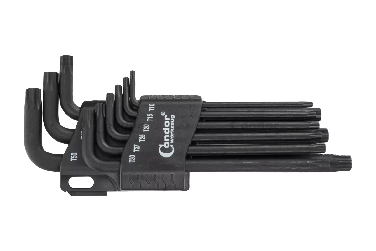 klíče zástrčné Torx T10 - T50, sada 9 dílů - Hlavní obrázek