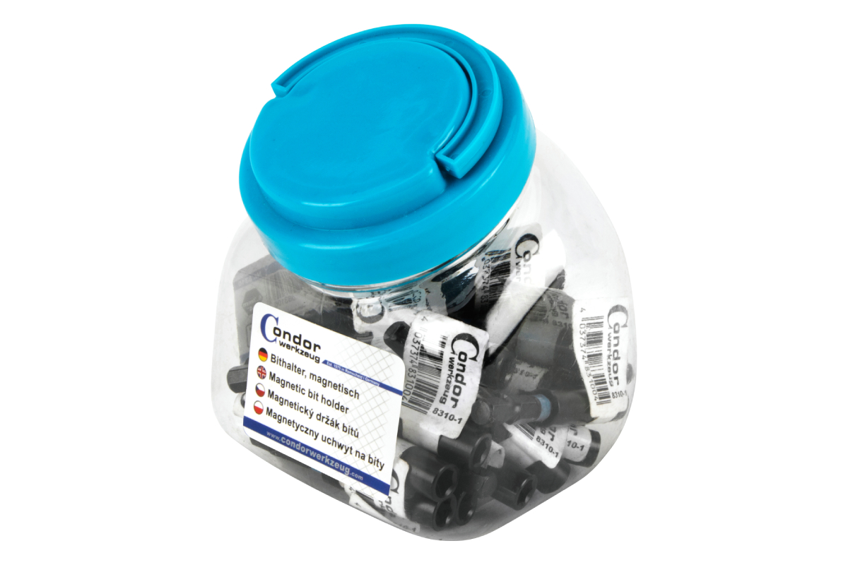 prodloužení pro 1/4" bity, magnetické, délka 60 mm, 30 ks v dóze - Hlavní obrázek