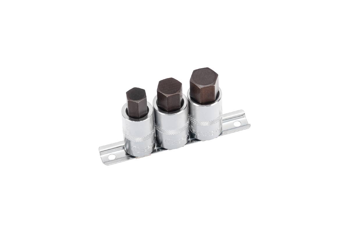 hlavice zástrčné 1/2", Inbus 14 - 19 mm, sada 3 díly - doprovodný obrázek 1