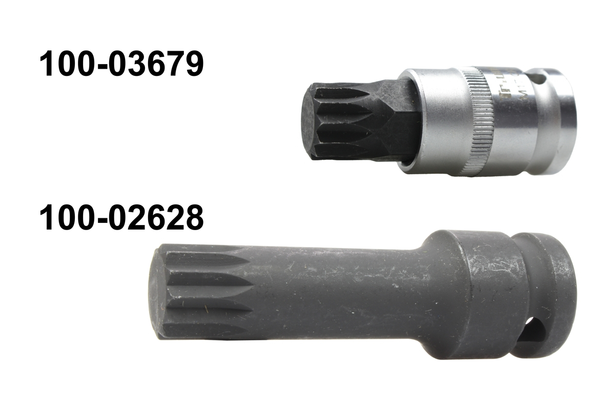 hlavice zástrčná 1/2", XZN, délka 60 mm, tvrzená - Hlavní obrázek