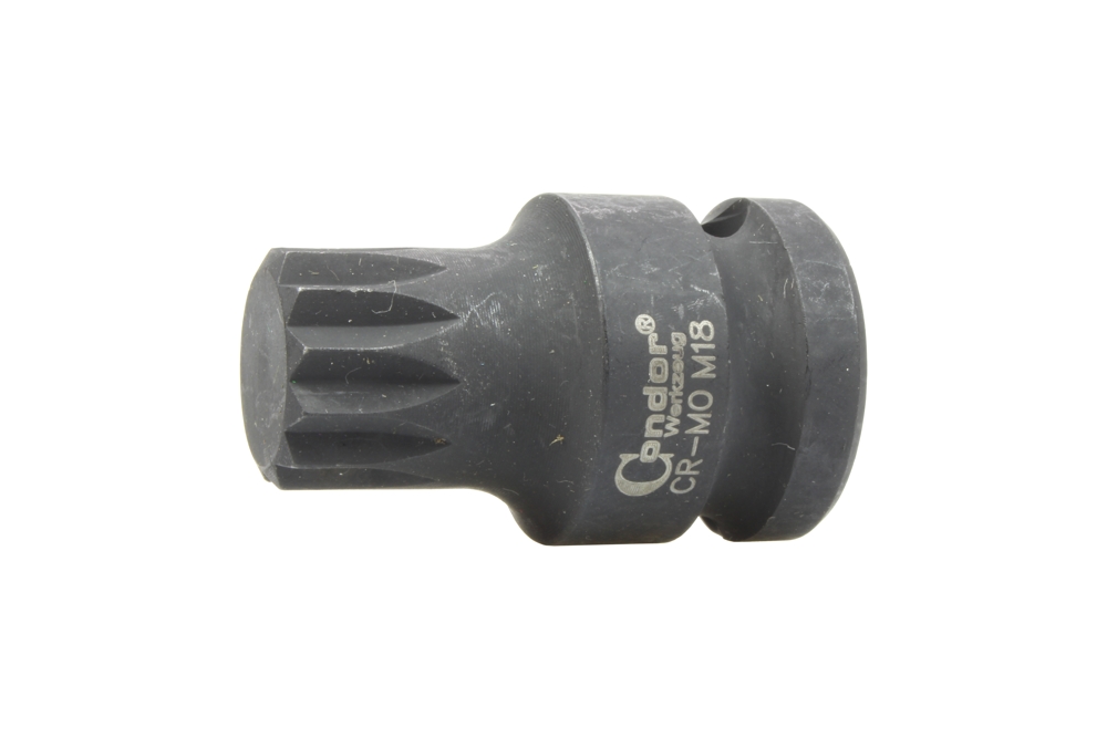 hlavice zástrčná 1/2", XZN, délka 40 mm, tvrzená - Hlavní obrázek