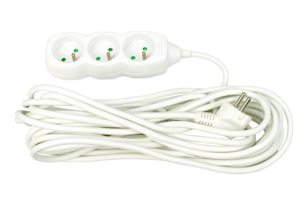 kabel prodlužovací, 3 zásuvky - Hlavní obrázek
