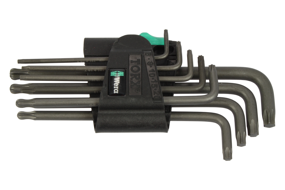 klíče zástrčné Torx T8 - T40, s koulí, sda 9 dílů, 967 PKL/9 - Hlavní obrázek