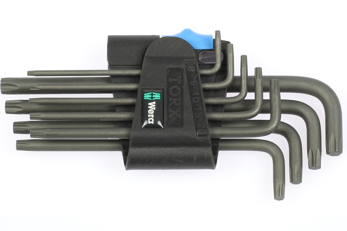 klíče zástrčné Torx T8 - T40, sada 9 dílů, 967 L/9 - Hlavní obrázek