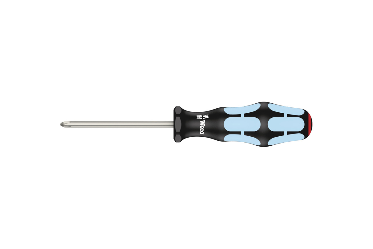 šroubovák křížový PH1 x 80 mm, nerezový dřík, Kraftform Plus, 3350 - Hlavní obrázek