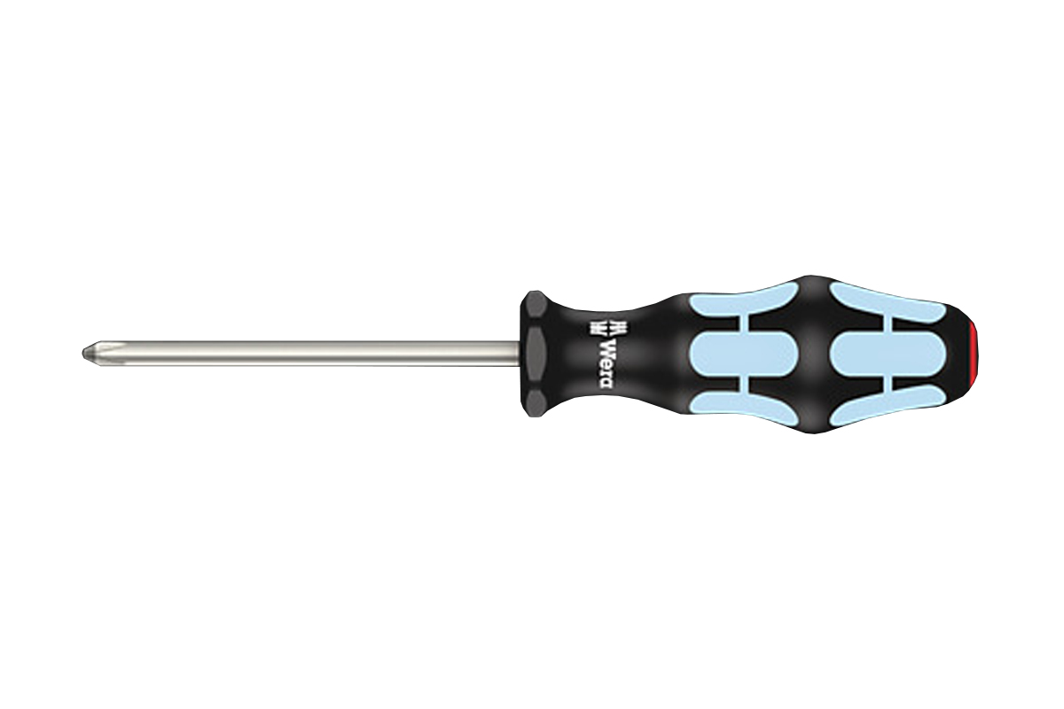šroubovák křížový PH2 x 100 mm, nerezový dřík, Kraftform Plus, 3350 - Hlavní obrázek