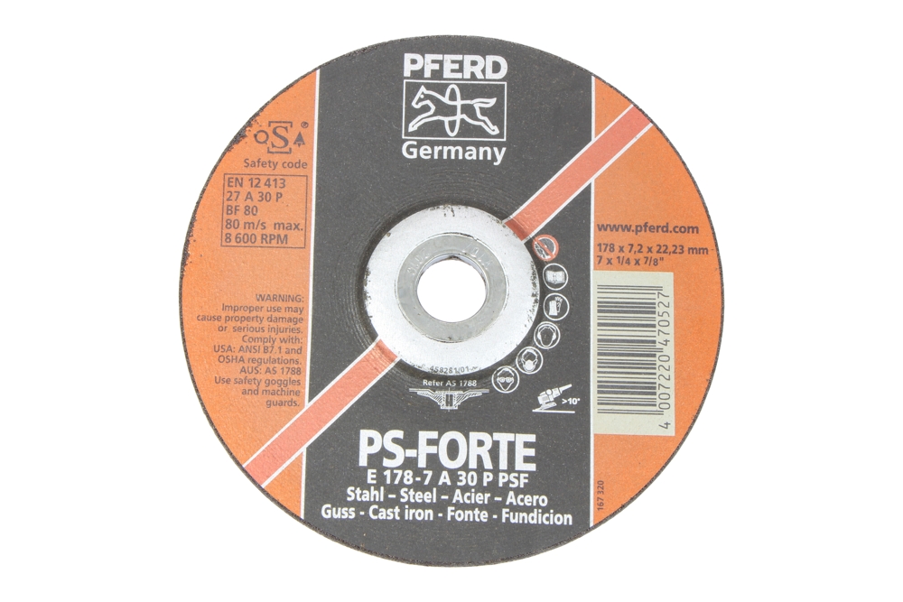 kotouč brusný E, PS FORTE - Hlavní obrázek