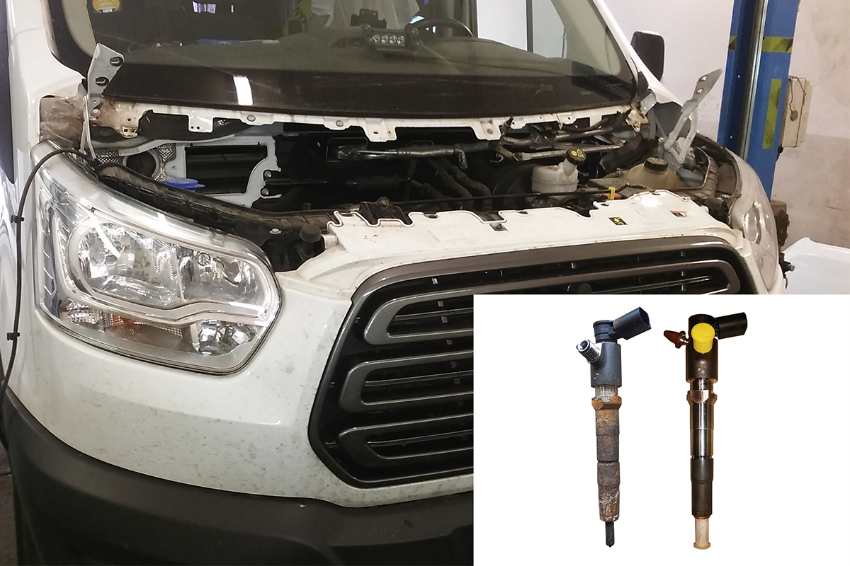 hydraulická sada na vytahování vstřiků vozů Ford s 2,0 l motory TDCI, bez hydraulické pístnice 12 t - doprovodný obrázek 5