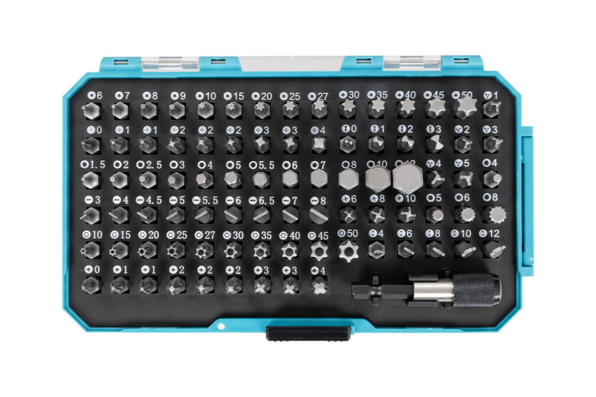 bity 1/4", PL - PH - PZ - Inbus - Torx - speciální, sada 85 dílů - Hlavní obrázek