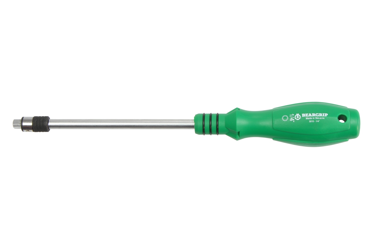 šroubovák pro 1/4" bity a 1/4" hlavice, délka 170 mm, 3015 - Hlavní obrázek