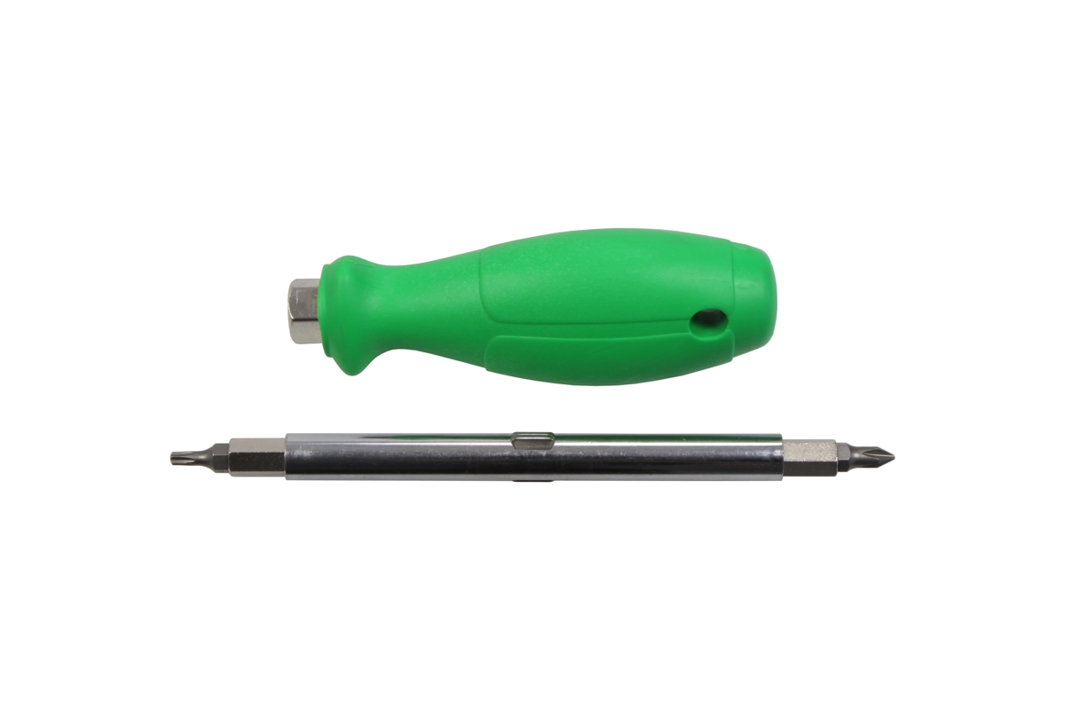 šroubovák 8v1 pro 1/4" bity, oboustranný dřík s bity, 3023 - doprovodný obrázek 1
