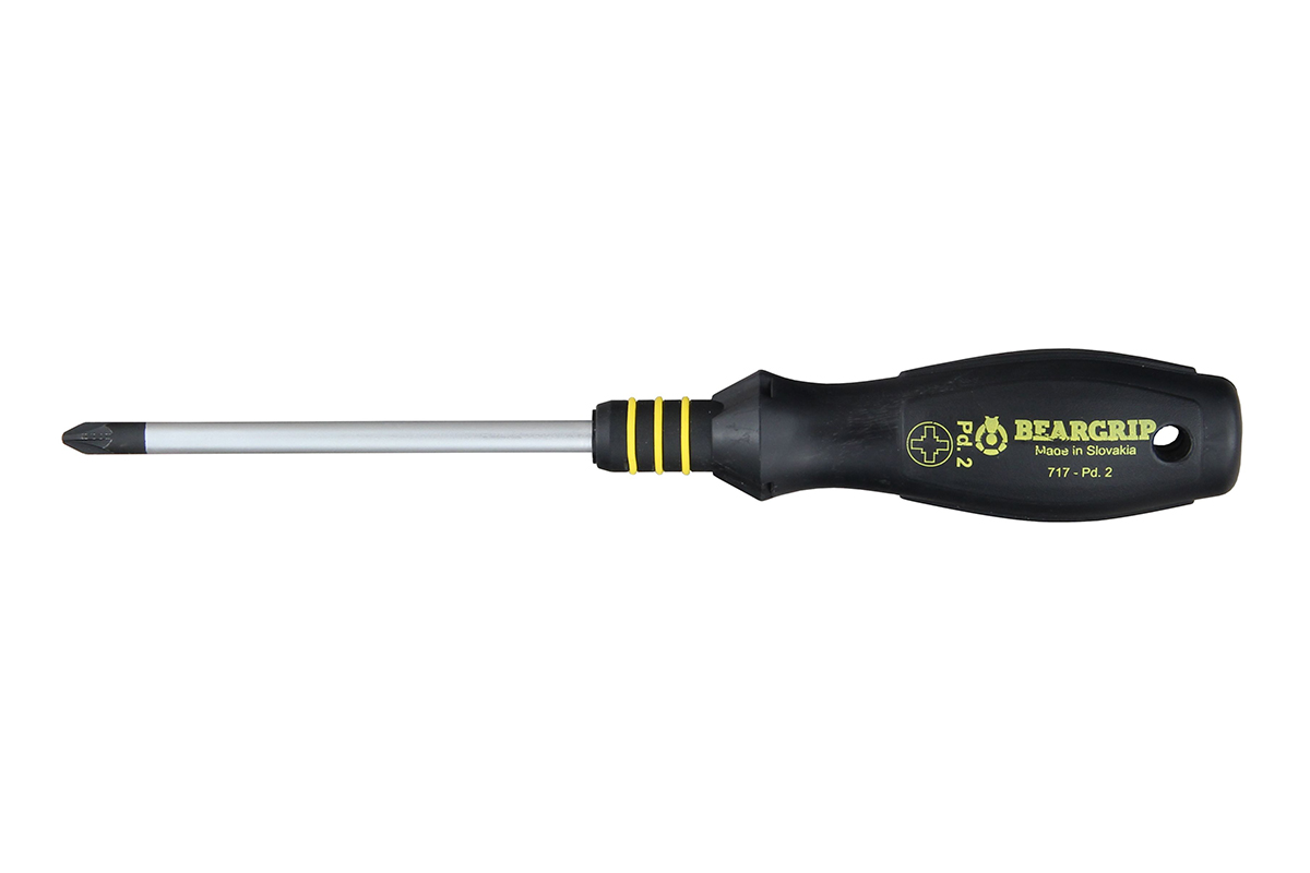 šroubovák křížový PZ, jednokomponentní rukojeť, Beargrip 717 - Hlavní obrázek