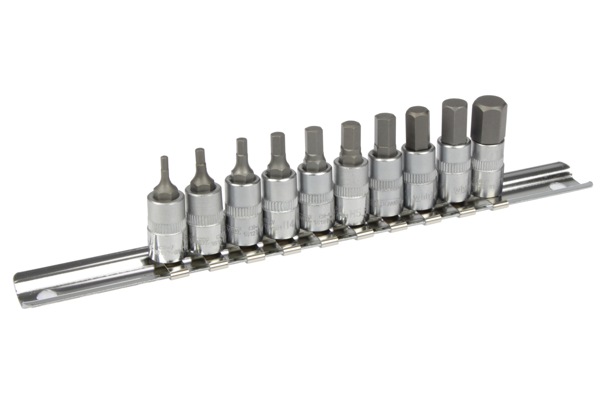 hlavice zástrčné 1/4", Inbus 2 - 10 mm, sada 10 dílů - Hlavní obrázek