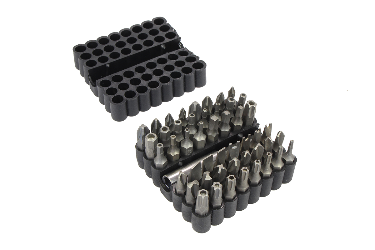 bity 1/4", PL - PH - PZ - Inbus - Torx - speciální, sada 49 dílů - Hlavní obrázek