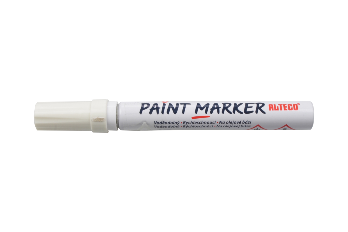 popisovač bílý Alteco (PAINT MARKERS) - Hlavní obrázek