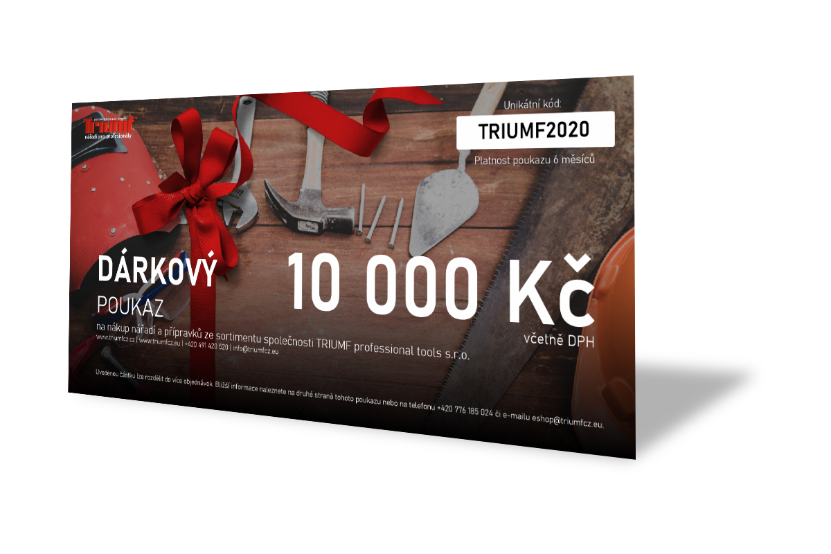 Dárkový poukaz v hodnotě 10 000 Kč včetně DPH - Hlavní obrázek