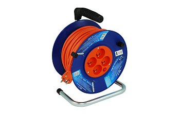 Kabel prodlužovací, 50 m, 4 zásuvky - produktové foto