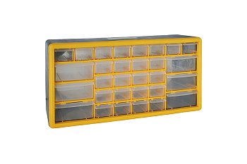 Organizér plastový, 30 zásuvkový, HL3045 - produktové foto