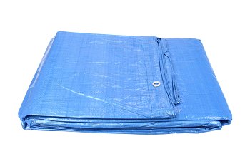 Plachta 2 x 3 m, 80g/m , impregnovaná s oky - produktové foto