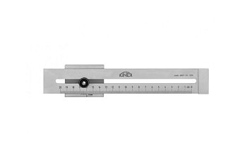 Přípravek na orýsování, rozsah 0 - 300 mm, INOX - produktové foto