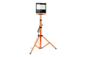 Reflektor 2x LED 50 W, se stativem, 230 V, IP 44 - produktové foto