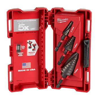 Sada stupňovitých vrtáků SHOCKWAVE™ Impact Duty™ (3 kusy) - produktové foto