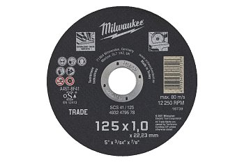 Řezný kotouč na ocel i nerez TRADE SCS 41/ 125 X 1,0 - 1ks. - produktové foto