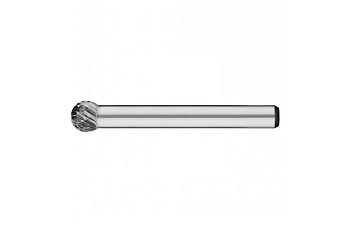 Fréza stopková TOP Line kulová 9,6 x 8 mm, tvrdokovová, dřík 6 x 54 mm - produktové foto