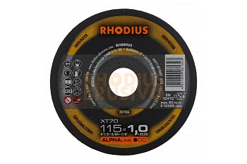 Kotouč řezný Alpha Line XT70, 115 x 1,0 x 22,2 mm, na ocel a nerez - produktové foto