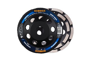 Kotouč diamantový brusný Alpha Line DS40, dvouřadý na beton 125 mm - produktové foto