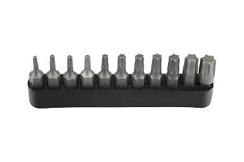 Bity 1/4",  Torx T7 - T45, sada 11 dílů - produktové foto