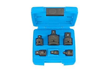 Adaptéry 1/4" - 3/4", tvrzené, sada 6 dílů - produktové foto