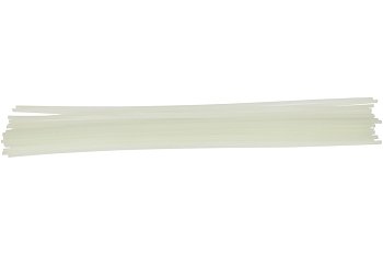 Tyčinka svařovací, polyethylenová s vysokou hustotou (HDPE), průměr 3,2 mm, 9 m, bílá - produktové foto