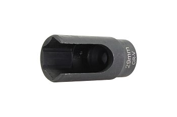 Hlavice nástrčná 1/2", 6ti hran 29 mm, délka 80 mm, na demontáž elektroniky vstřikovače - produktové foto