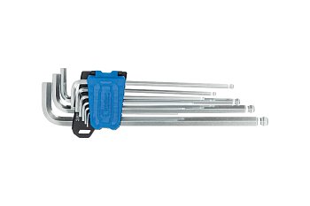 Klíče zástrčné Inbus 1/16" - 3/8", s koulí, sada 9 dílů - produktové foto