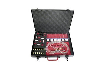 Tester Common Rail vstřikovačů s adaptéry - produktové foto