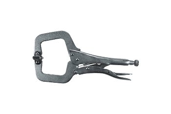 Kleště upínací "grip", délka 280 mm, bodové "C" čelisti, výkyvné - produktové foto