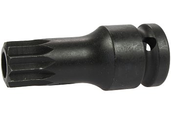 Hlavice zástrčná 1/2", XZN M18 x 60 mm, vrtaná, tvrzená - produktové foto