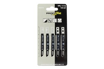 Pilový plátek do přímočaré pily 3,0 mm - 8zubů / 25x75 mm, dřevo,PVC - produktové foto