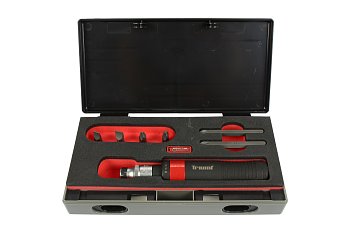 Šroubovák úderový rázový 1/2", bity 5/16" PL - PH, adaptér, sada 8 dílů - produktové foto