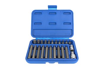 Bity 10 mm, Torx T10 - T60, sada 23 dílů - produktové foto