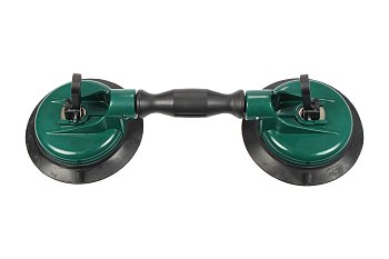 Nosič skla De Luxe, 2 výkyvné přísavky pr.150 mm, 80kg - produktové foto