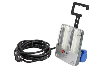 Lampa montážní 230V/18W se zásuvkou, IP44 - VÝPRODEJ - produktové foto