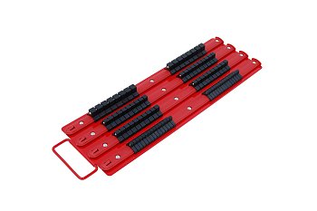 Držák s plastovými kolejnicemi pro 1/4" - 3/8" -1/2" hlavice - produktové foto