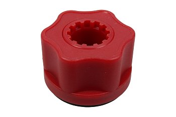 Adaptér na nalévání oleje koncernových vozů VW, červený - produktové foto