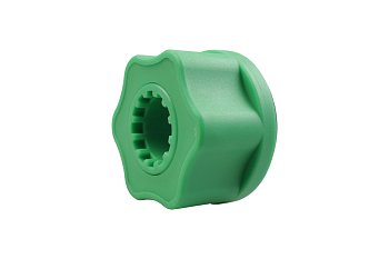 Adaptér se závitem M32 x 3,5 na nalévání oleje u vozů Ford, Honda, Nissan, zelený - produktové foto