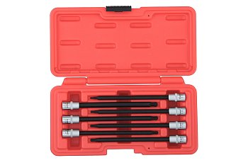 Hlavice zástrčné 1/4", Torx T10 - T40, délka 130 mm, s koulí, sada 7 dílů - produktové foto