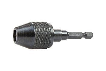 Sklíčidlo mini na vrtačku, pro vrtáky 0,5 - 6 mm, 6ti hranný dřík 1/4" - produktové foto