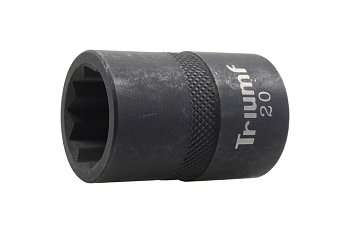 Hlavice nástrčná 1/2", 10ti hran 20 mm - produktové foto